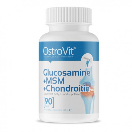 OSTROVIT Glukozamina + Msm + Chondroityna 90tab