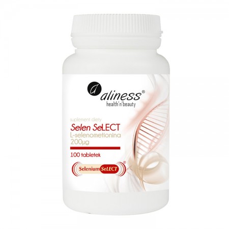 ALINESS  Selen Select® L-selenometionina 200µg 100tab
