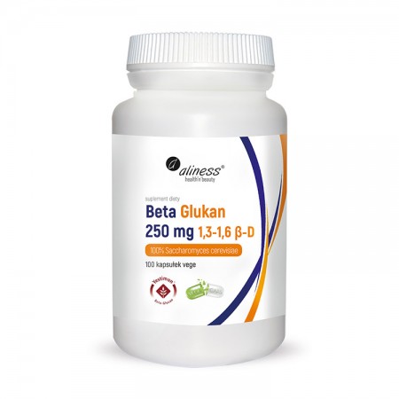 ALINESS Beta Glukan Yestimun® 1,3-1,6 β-D 250mg 100kap wege