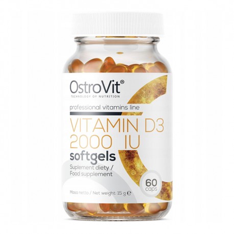 OSTROVIT Vitamin D 2000 60kap