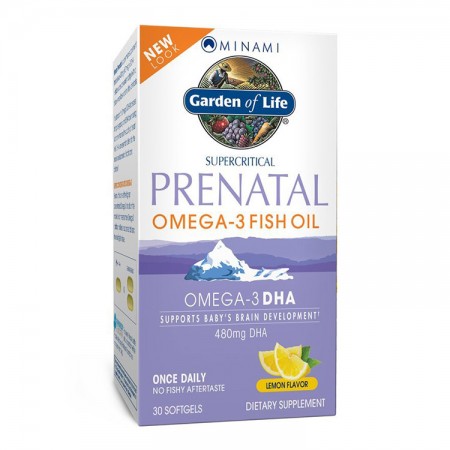 GARDEN OF LIFE Minami Prenatal Omega-3 Fish Oil 30kap