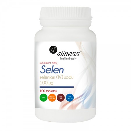 ALINESS Selen selenian (IV) sodu 100µg 100tab VEGE