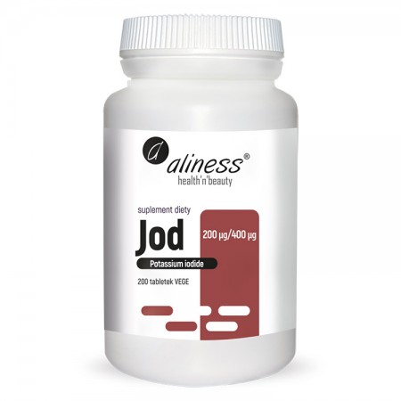 ALINESS Jod (Jodek Potasu) 200 µg / 400 µg 200tab vege