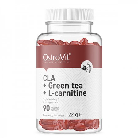 OSTROVIT  CLA + Green tea + L-carnitine 90kaps