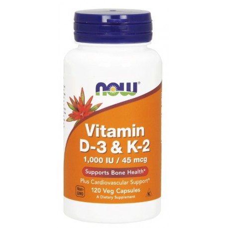 Vitamin D-3 & K-2 120kap